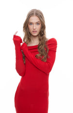 Trybe: Cowl Sweater Dress
